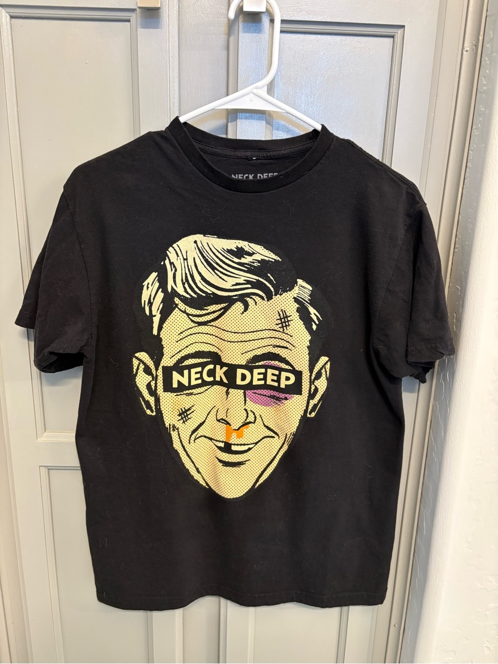 Neck Deep Band Black Graphic T-Shirt